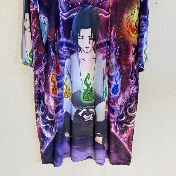 Waz Shop Anime Naruto Sasuke Uchiha Wearable Visionary Art Tshirt Adult 2XL XXL - Picture 3 of 8